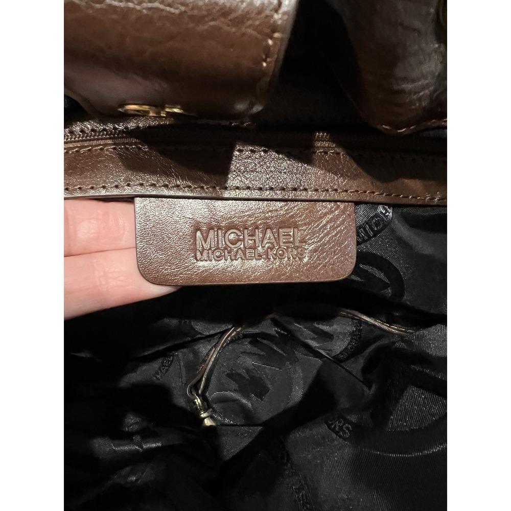 Michael Kors Zebra Print Large Canvas & Leather Shoulder Bag Designer Handbag‎ - Picture 12 of 15